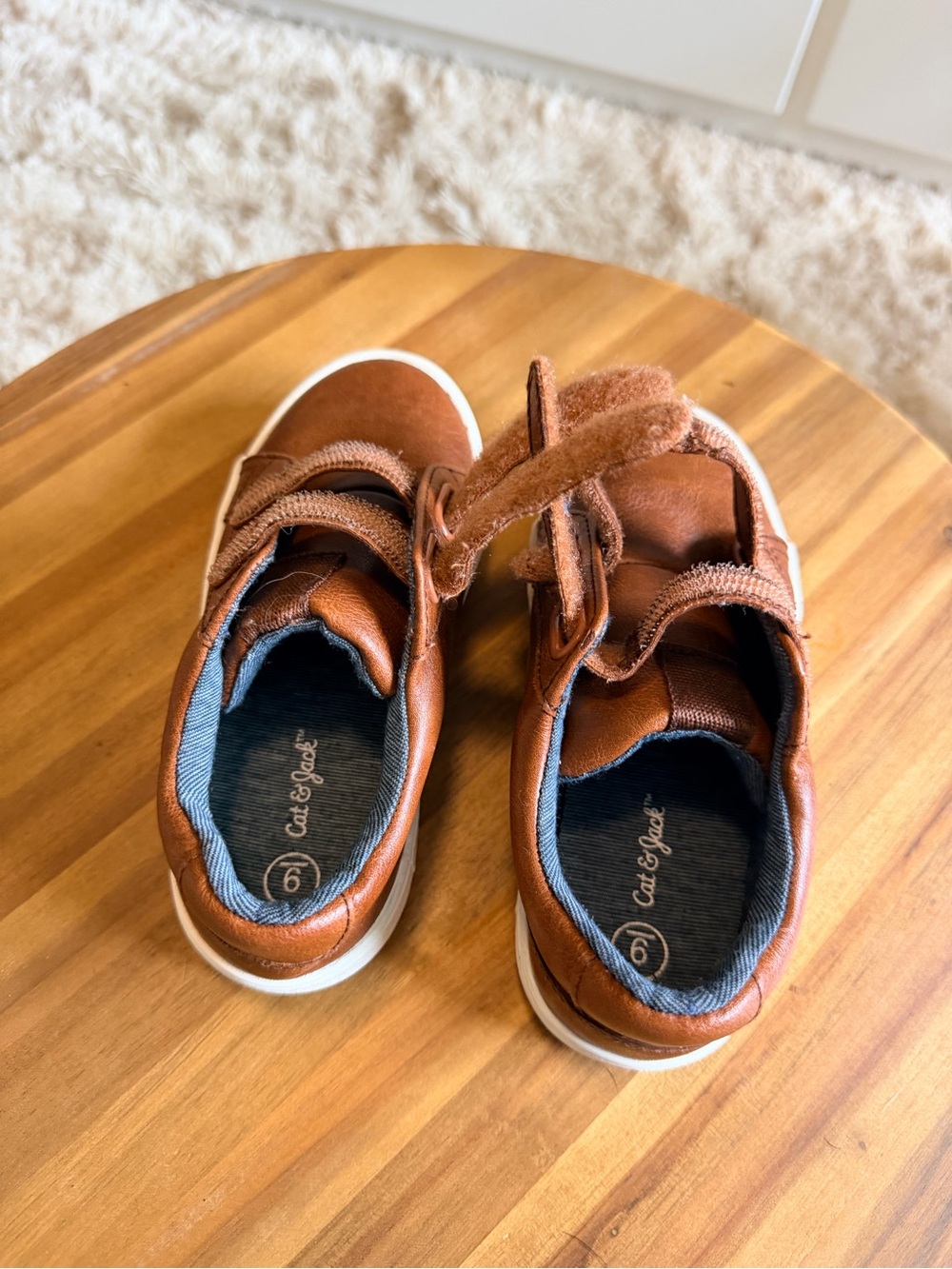 Cat & Jack Tan Velcro Kids' Shoes